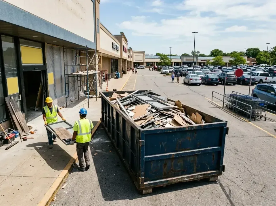 retail-store-renovation-debris-003 — frequently asked questions, Roll-off Dumpster Rentals in Streator, IL